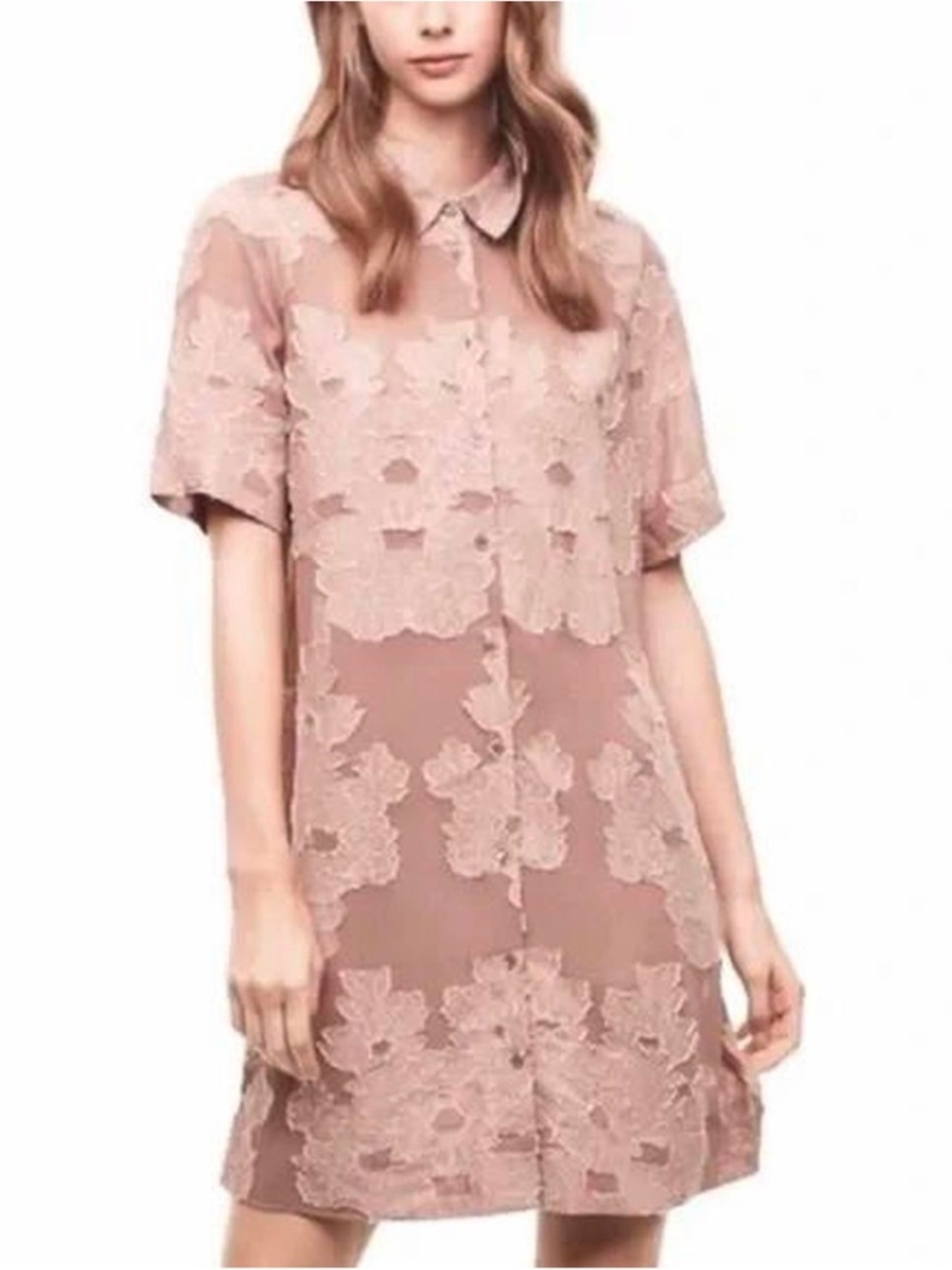 Aritzia Wilfred Floral Dress L